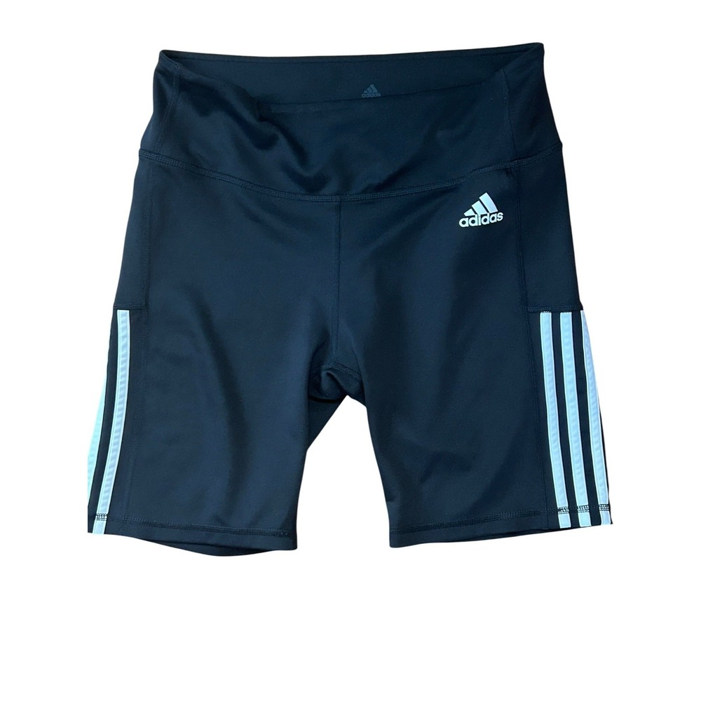 Adidas Prime Green Aeroready Athletic Shorts Womans SZ L